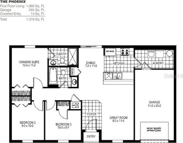 view of layout