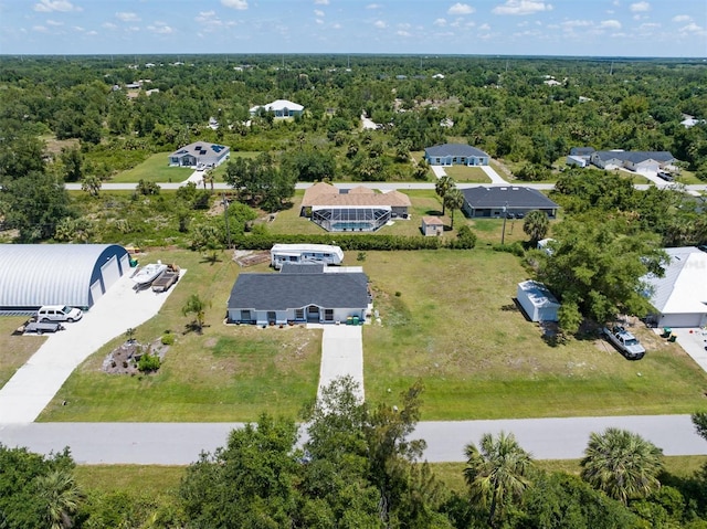 view of drone / aerial view