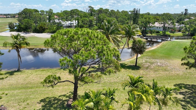 view of water view