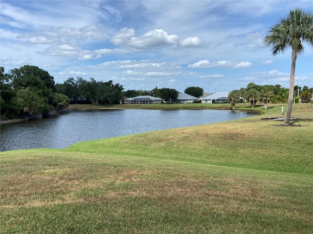 property view of water