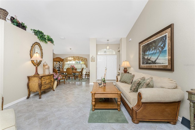 view of living room