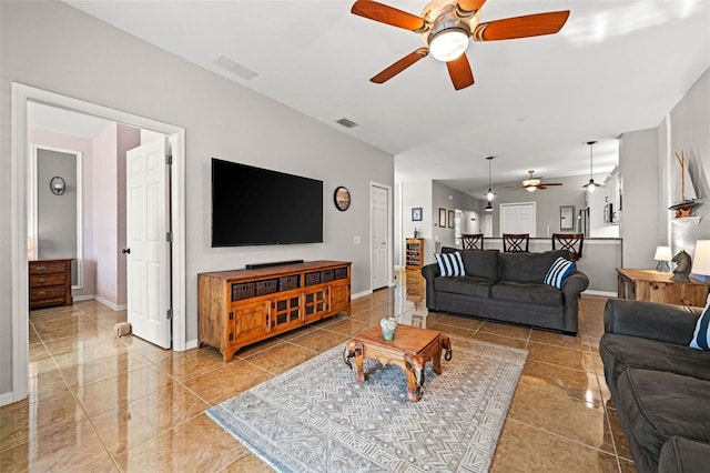 view of living room