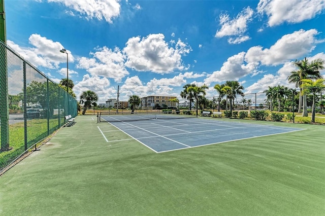 view of sport court with basketball court