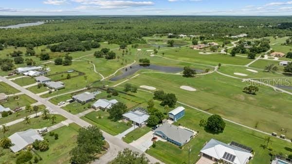 view of aerial view