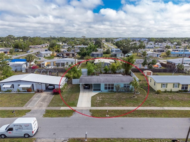 22062 Marshall Ave, Port Charlotte, FL 33952 - aerial view of residential area