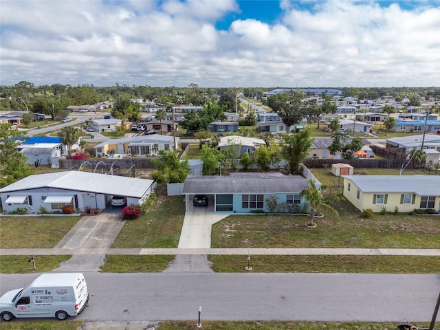 22062 Marshall Ave, Port Charlotte, FL 33952 - aerial perspective of suburban area