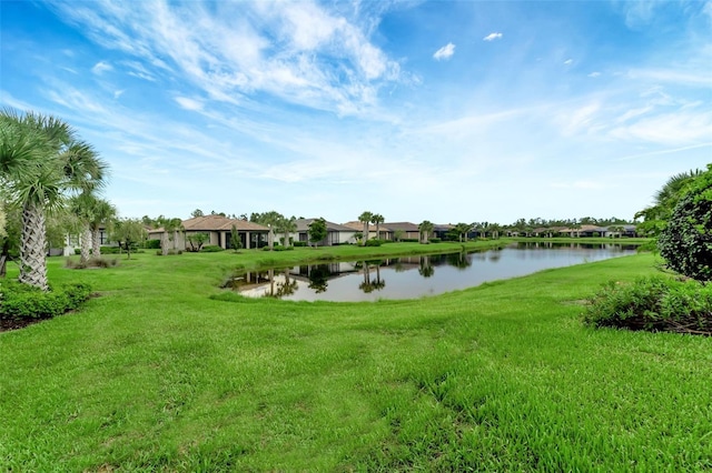 property view of water