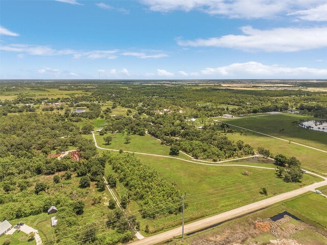 view of aerial view