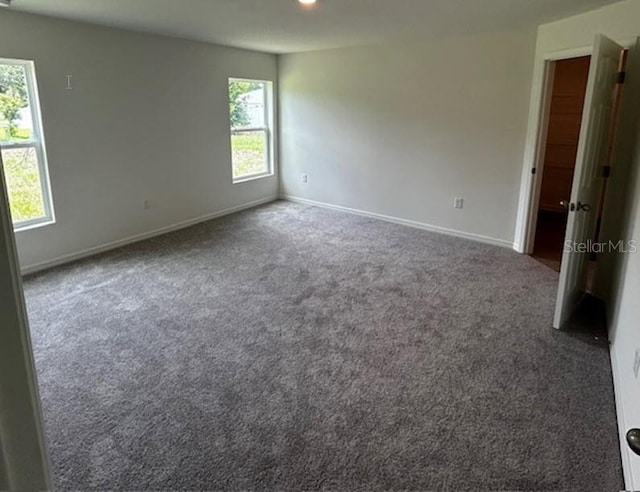 spare room with carpet flooring