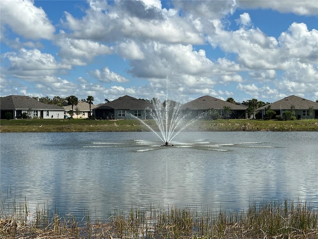 water view with a residential view