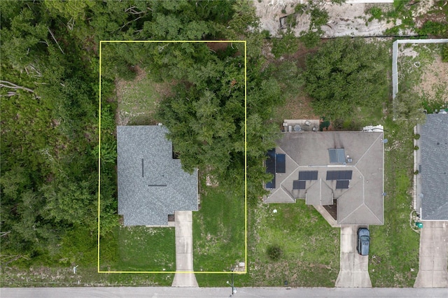 drone / aerial view