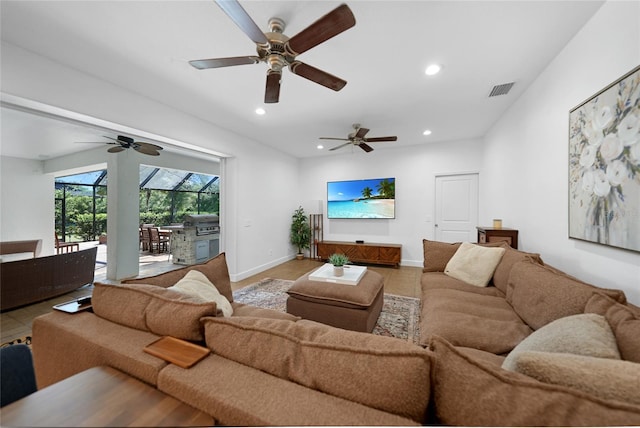 view of living room