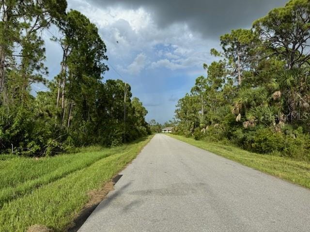 view of road