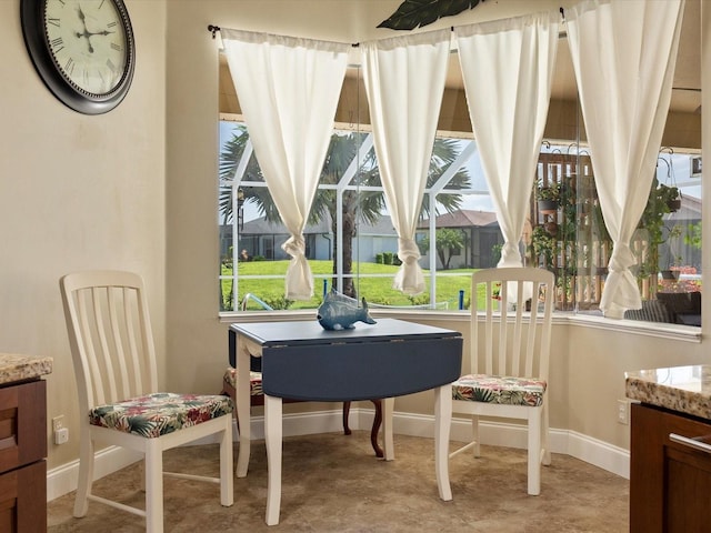 sunroom / solarium with plenty of natural light