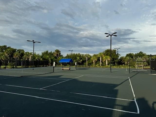 view of sport court