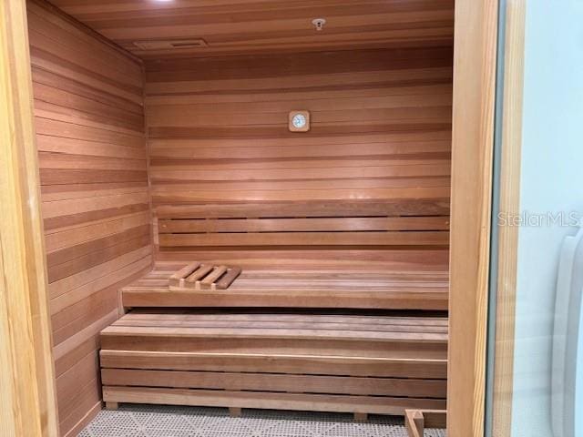 view of sauna / steam room