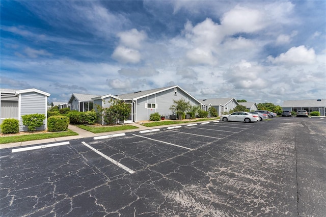 view of vehicle parking