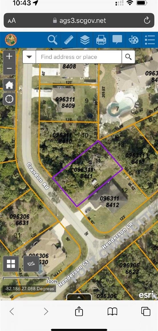 Crandon Rd Lot 11, North Port FL, 34286 land for sale