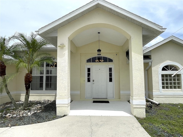 view of property entrance