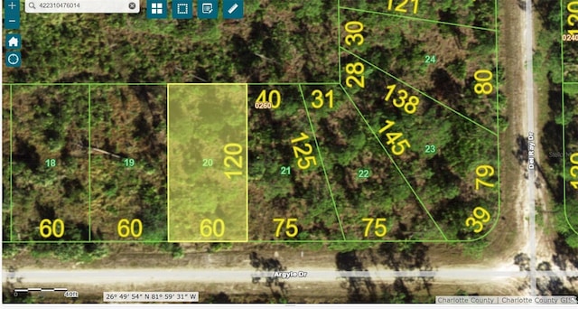 27422 Argyle Dr, Punta Gorda FL, 33955 land for sale