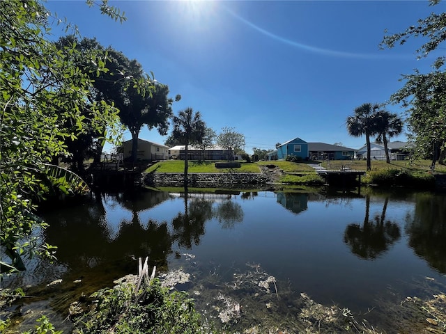 1405 Dorchester St, Port Charlotte, FL 33952 - water view with nearby suburban area