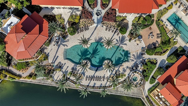 96 Vivante Blvd Unit 96211, Punta Gorda, FL 33950 - drone / aerial view of a pool and a large body of water