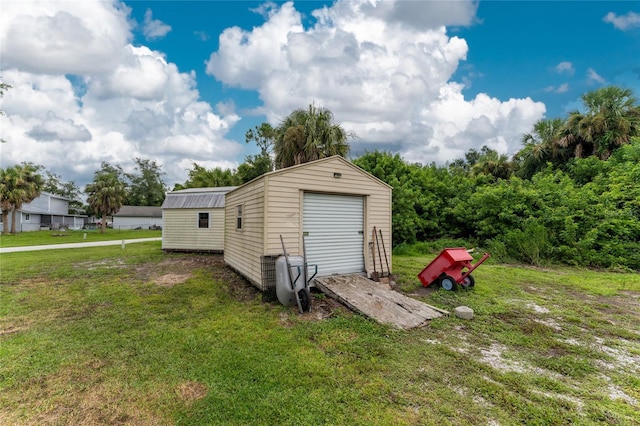 view of outbuilding featuring an outbuilding