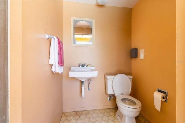 bathroom with toilet