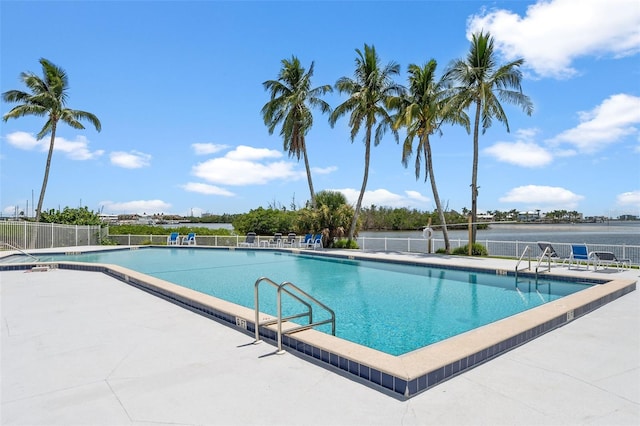 view of pool