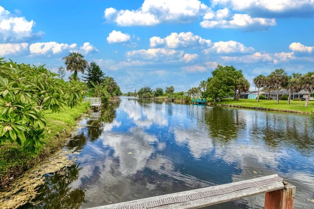 property view of water