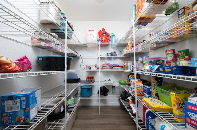 view of pantry