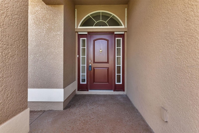 view of property entrance