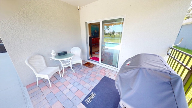 view of patio / terrace with grilling area