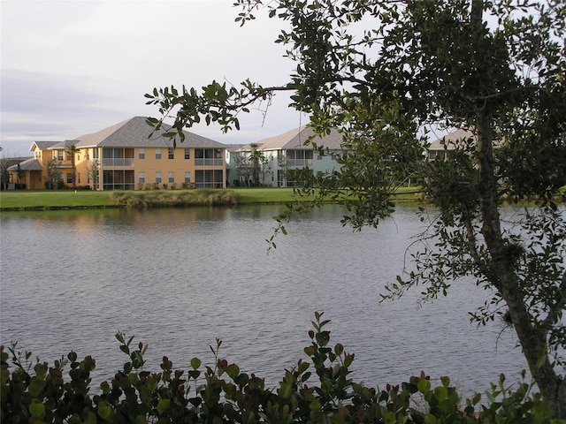 view of water feature