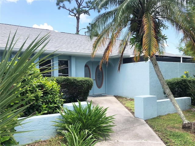 view of property entrance