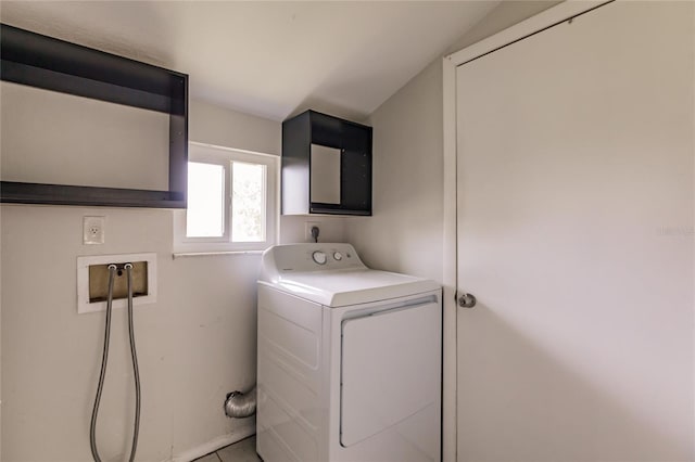 laundry room featuring washer / dryer