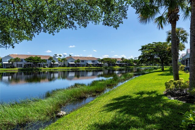 property view of water