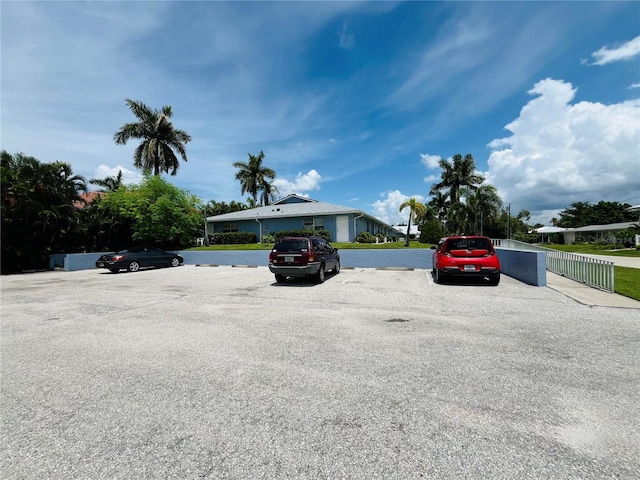 view of car parking