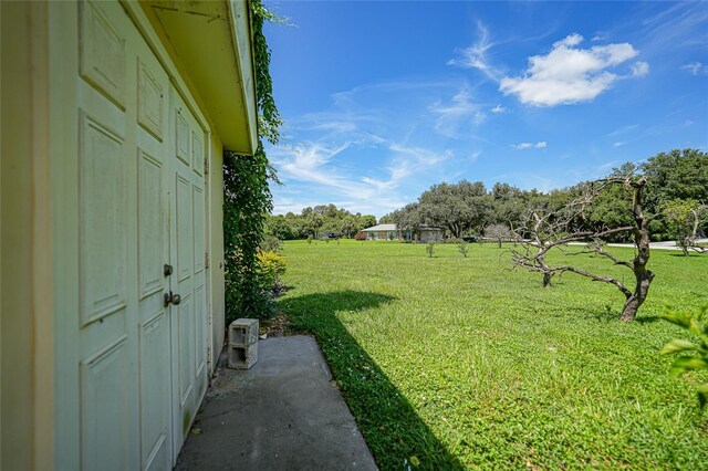 view of yard