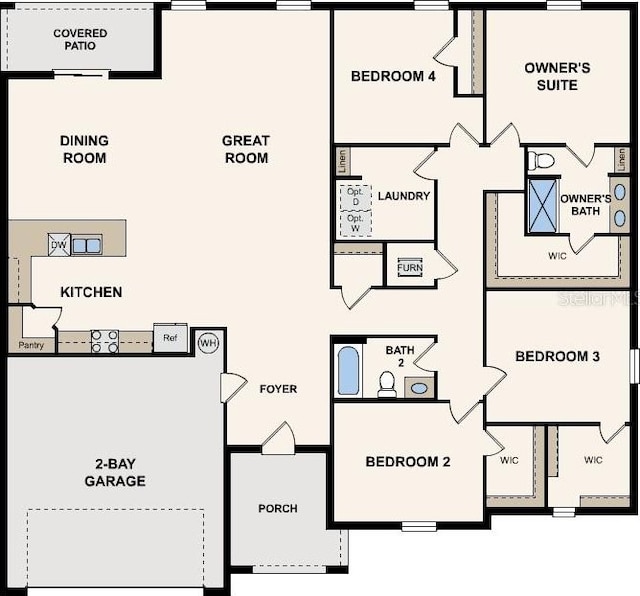 24 Mangrove Ct S, Homosassa, FL 34446 - view of layout