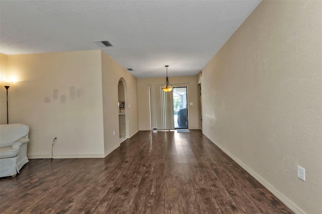 entryway featuring dark hardwood / wood-style flooring