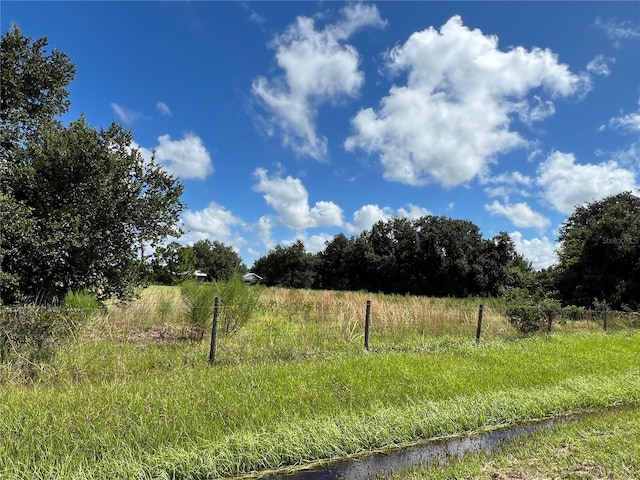 view of nature featuring a rural view