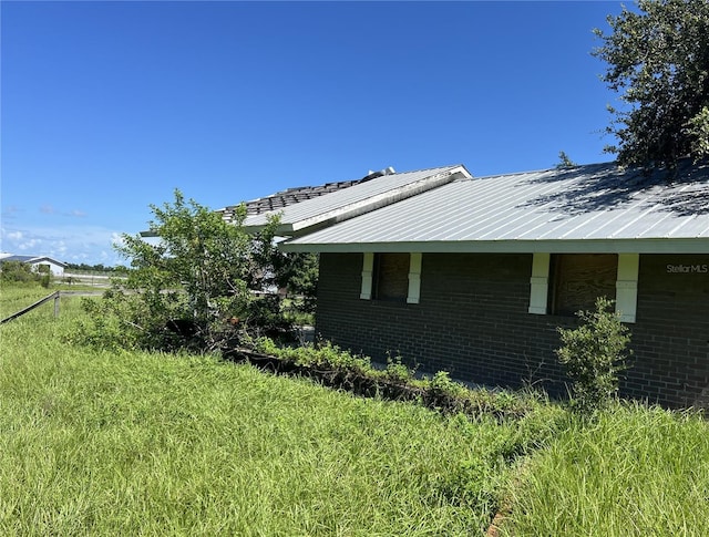 view of side of home