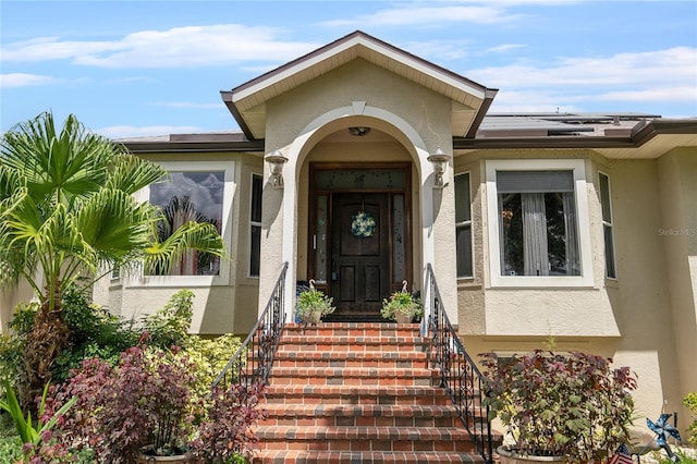 view of property entrance