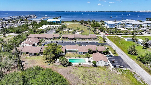 1001 W Marion Ave Unit 14, Punta Gorda, FL 33950 - aerial view featuring a water view