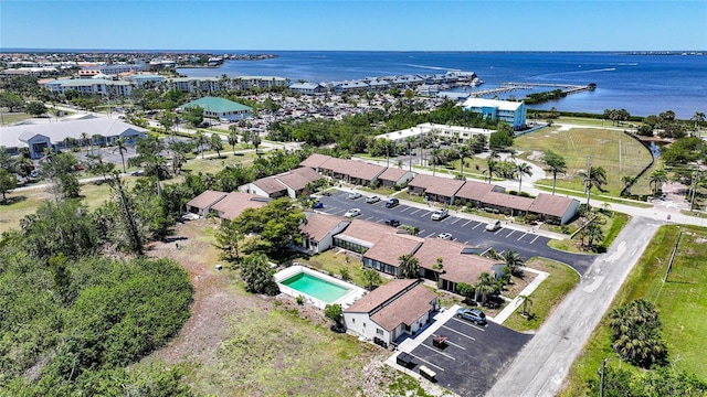 1001 W Marion Ave Unit 14, Punta Gorda, FL 33950 - aerial view with a water view
