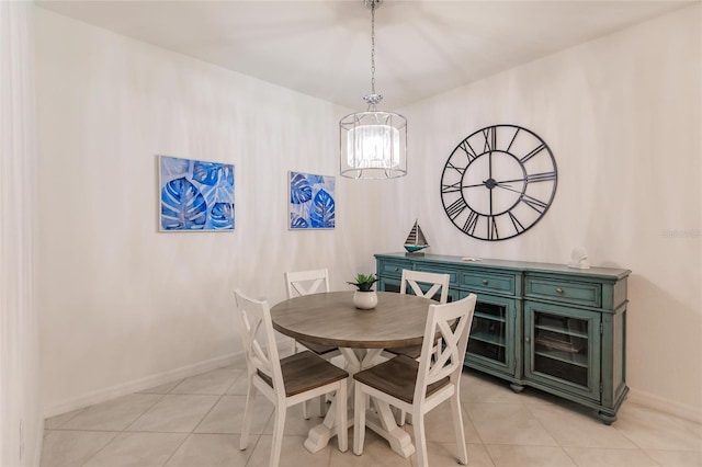 14131 Heritage Landing Blvd Unit 838, Punta Gorda, FL 33955 - dining room featuring light tile patterned floors and baseboards