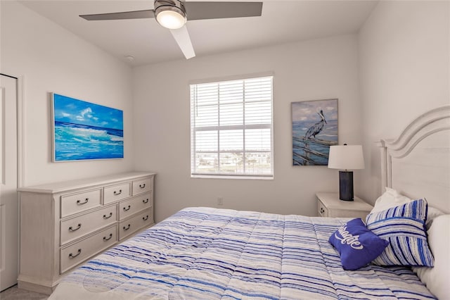 14131 Heritage Landing Blvd Unit 838, Punta Gorda, FL 33955 - bedroom featuring a ceiling fan