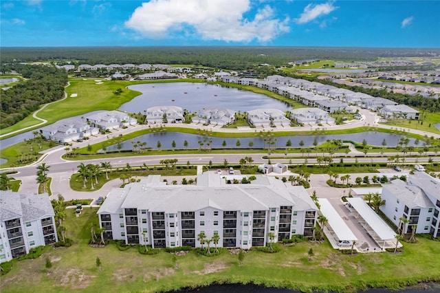 14131 Heritage Landing Blvd Unit 838, Punta Gorda, FL 33955 - aerial view featuring a residential view, a water view, and view of golf course