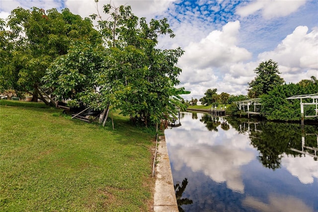 property view of water